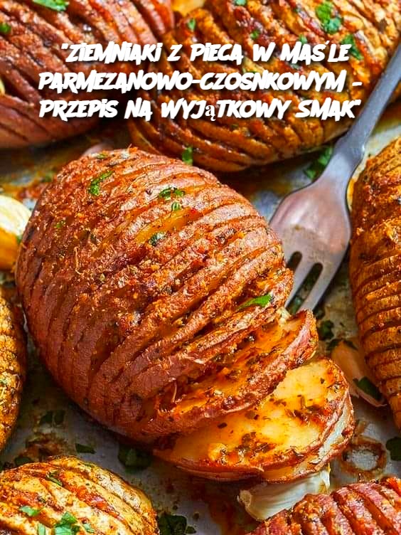 “Ziemniaki z Pieca w Maśle Parmezanowo-Czosnkowym – Przepis na Wyjątkowy Smak”