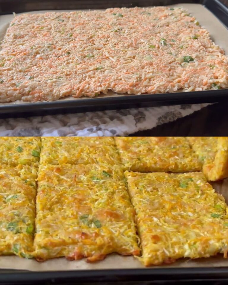 Warzywne Kwadraciki Owsiane: Zdrowsza Alternatywa dla Pizzy!