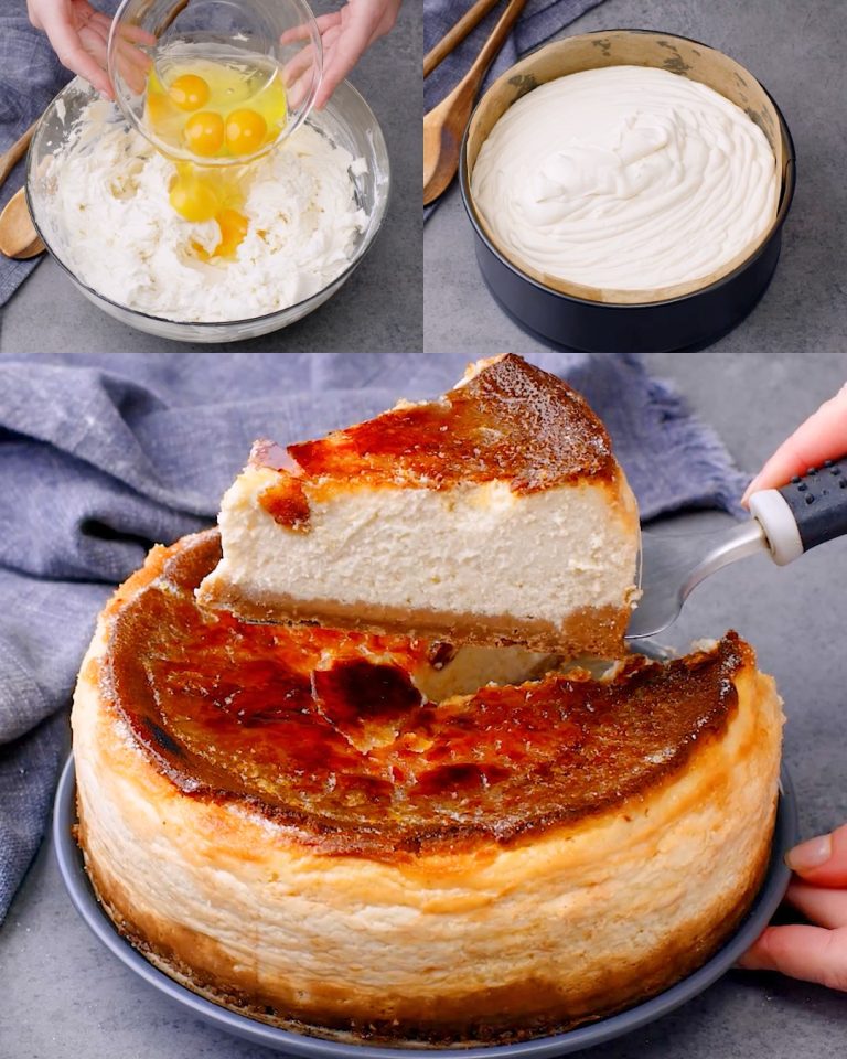 Cheesecake alla crème brûlée: così semplice ma così deliziosa!