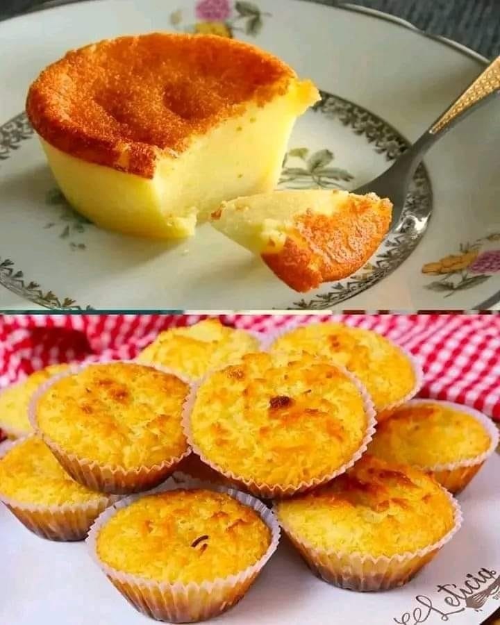 Muffiny brésiliens au maïs (Bolo de Milho)