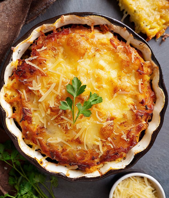 Pieczone ziemniaki w stylu Delmonico
