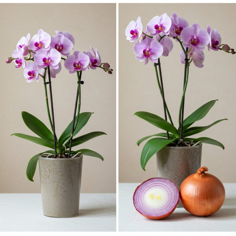 Tylko 1 cienki plasterek na tydzień! Nagle orchidee wypuszczają 500% więcej gałęzi kwiatowych