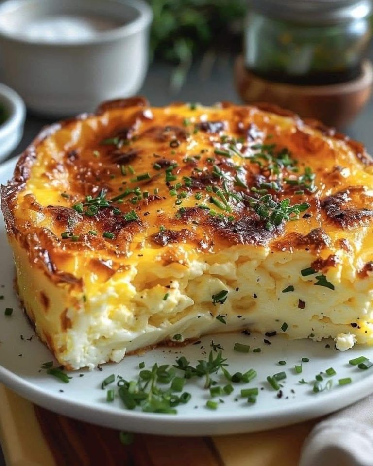Pieczone jajka z serem wiejskim