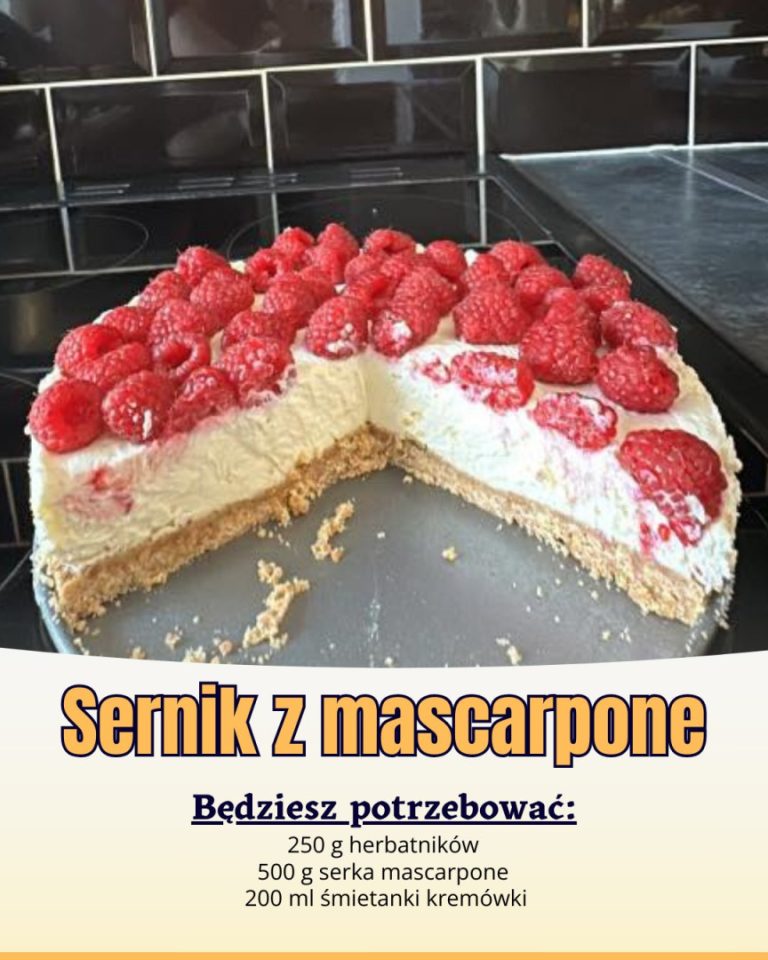 Sernik z mascarpone