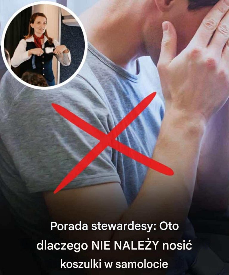 Oto dlaczego nie powinieneś nosić koszulki w samolocie, jak zaleca stewardesa
